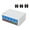 White With Cable, variant on 65W Multi 4 Port USB Fast Charging Station,Quick Charge QC3.0 PD 20W Wall Charger Hub With LCD For Phone Tablet ,Multi-Device Charger