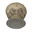 thumbnail image 6 of WRXELAN 13-inch tall x 18-inch wide MGO Greek-style vase planter, large, low-profile, lightweight concrete base planter, suitable for outdoor use in entryways and porches, vintage white, 6 of 8