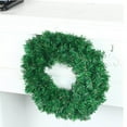 thumbnail image 3 of Honmine Green Christmas Wreath for Front Door, DIY Plain Wreaths for Xmas Wreath Decor, Wall Hanging Front Door Artificial Christmas Wreaths Making Supplies for Outdoor Indoor Decoration, 3 of 9