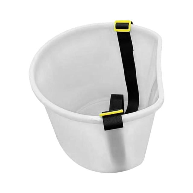 Cesta para recoger frutas con correa ajustable, ligera y práctica, ideal para parques, agricultura, patios y jardines.
