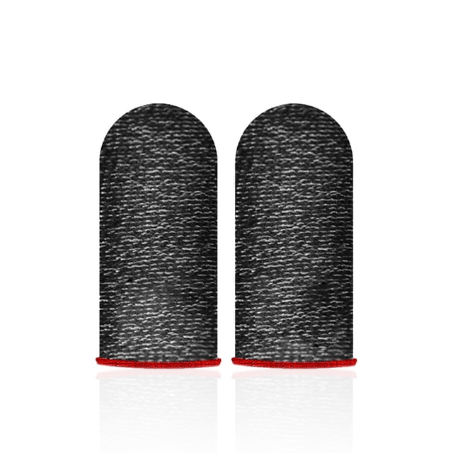 Seitruly 1 par de guantes de juego para las yemas de los dedos, fibra a prueba de sudor, antideslizantes, para pantalla táctil, mangas para los dedos, Videojuegos y accesorios