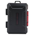 thumbnail image 2 of Memory Card Case, Secure Multi Slot Pressure Resistant Portable Memory Card Storage Case Rubber Liner  for XQD Cards, 2 of 7