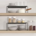 thumbnail image 2 of ROFAY Kitchen Cabinet Organizer Shelf, 4 Pack Counter Storage Shelf Kitchen Cupboard Organizer Rack with Non-Slip Rubber Feet, 2 of 6