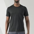 thumbnail image 4 of Vedolay Spring Tops Men's T-Shirts - Classic V-Neck, Fitted Men's Shirts,Black 3XL, 4 of 5
