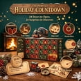 thumbnail image 4 of 24-Day Christmas Mystery Puzzle Game, Daily Holiday Countdown Adventure with 6 Story Themes, Interactive Clue and Riddle Activity for Families, and Adults During December, 4 of 5