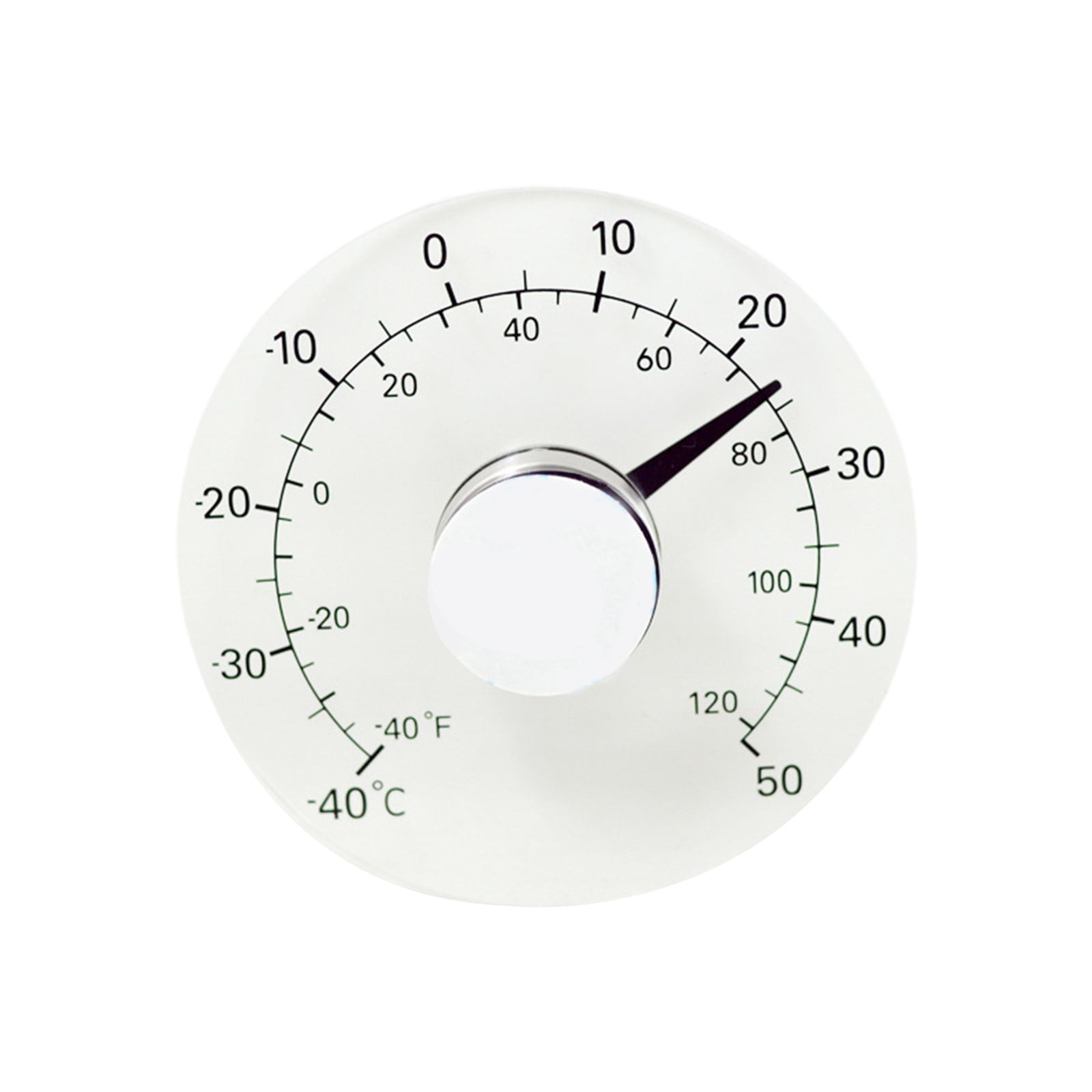 Fridge Thermometer Outdoor Thermometers For Patio Highly Transparent Curved  Glass Outdoor Thermometers For Patio Clearly Display