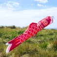 thumbnail image 3 of In the Breeze 4783 — Koi Fish Windsock, 36-Inch, Red — Bright Koinobori Decoration, 3 of 7