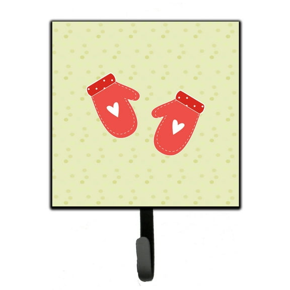 Oven Mitts on Green Leash or Key Holder