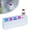 1Pcs White, variant on YOUSHARES Insulin Cooler Travel Case for Pen & Vials - TSA Approved Temperature Display Medication Cooling Bag with Protective Ice Brick, Refrigerated Diabetes Supplies Carrying Organizer(Magnolia)