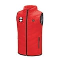 thumbnail image 5 of OGLCCG Kids Heated Vest for Boys Girls Full Zip Sleeveless Electric Heating Jacket Lightweight Stand Collar Warm Heating Gilet 4-15 Years, 5 of 6