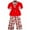 Off-White, variant on Bunz Kidz - Baby Boys 3 Piece Robe and Pajama Set 35535-12Months (red ivory)