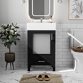 thumbnail image 2 of 20-Inch bathroom vanity with ceramic sink and ample storage - ideal for small bathrooms, 2 of 9