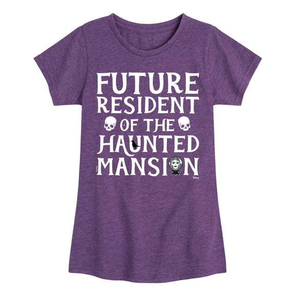 The Haunted Mansion - Future Resident Of The Haunted Mansion Tomb - Toddler & Youth Girls Short Sleeve Graphic T-Shirt