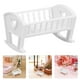 thumbnail image 4 of Decoración de cuna para muñecas en miniatura, cama cuna para muñecas, adorno para muebles de casa de muñecas, 4 of 8