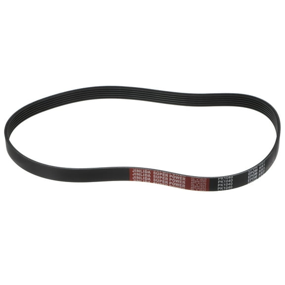 6PK1040 V-Ribbed Belt 6 Ribs 1040mm Length x 21mm Width x 5mm Height, EPDM Micro V Serpentine Belt