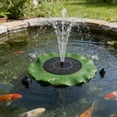 thumbnail image 1 of BotaniNest Solar Powered Outdoor For Garden With Bird Bath And Waterer | Solar Water Feature For Patio Yard, 1 of 7