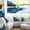 thumbnail image 1 of Large Blue High Mountains Lake - Landscape Canvas Art Print, 1 of 3