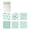 Morino puzzle, variant on 6 Pcs Flower Stencils for Art Projects, Classroom & Card Making Templates