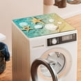 thumbnail image 6 of Leaf Washing Machine Dust Cover Pad, Non-slip Washer and Dryer Covers for The Top, Protector Mat for Washer Dryer Aesthetics Home Decor, 23.6" x 19.7", 6 of 6