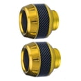 thumbnail image 1 of Soidarity Pack de 2 Protectores Universales Moto Cazoletas Horquilla Delantera Crash Racing Bicicletas eléctricas Oro, 1 of 6