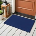 thumbnail image 5 of Navy Blue Pure Color Area Rugs Collection 2'x3', Aesthetics Contemporary Luxury Non Slip Indoor Rectangle Throw Runner Rug Floor Mat Carpet for Living Room Dining Table Bedroom Nursery, 5 of 9