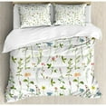 thumbnail image 3 of Ambesonne Floral Duvet Cover Set, 3 of 3