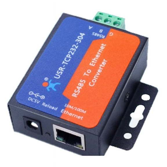 1 X USR-TCP232-304 serial port RS485 to Ethernet converter (no power adapter)-As Shown