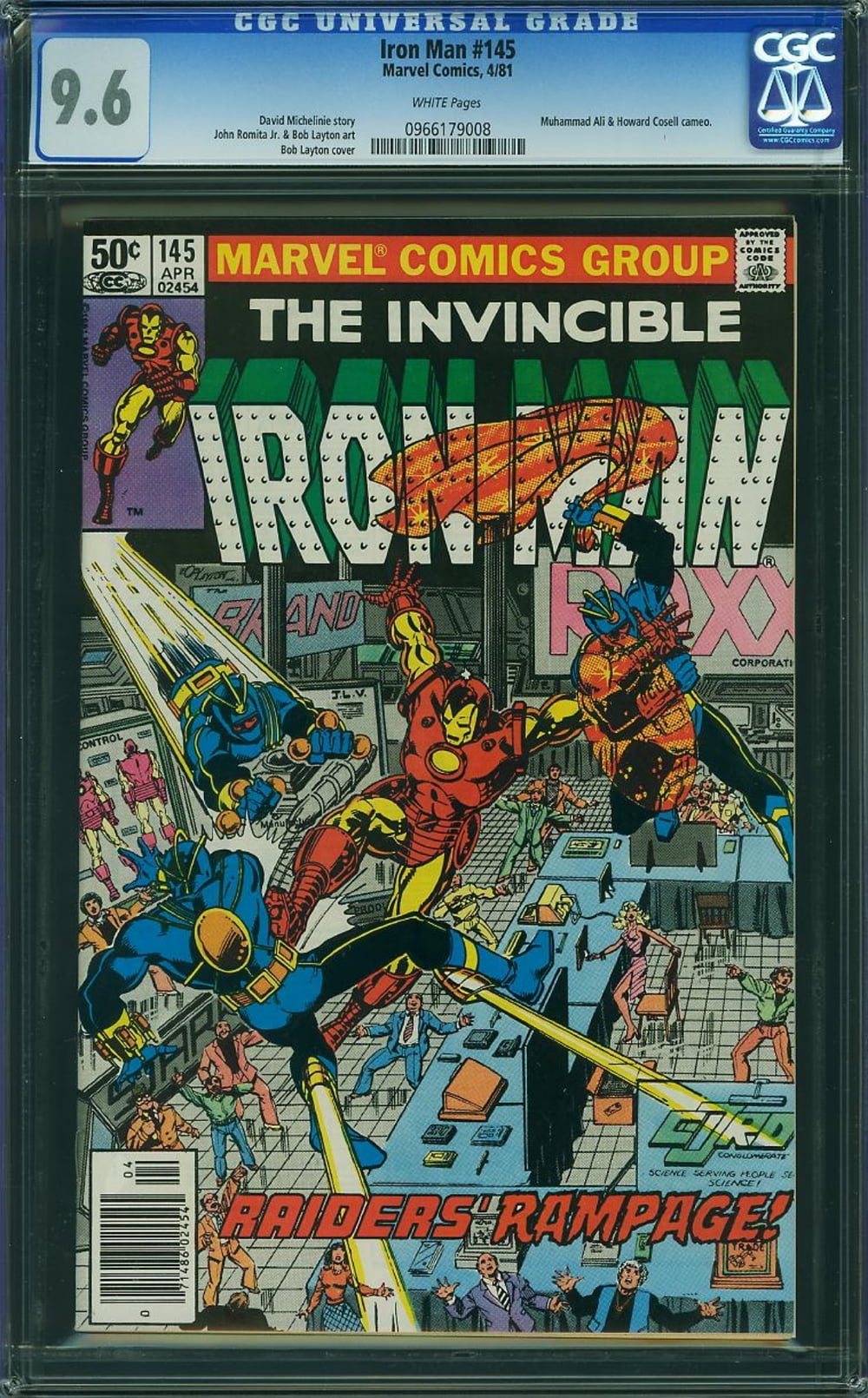 Iron Man #145 - CGC 9.6 Comic Book