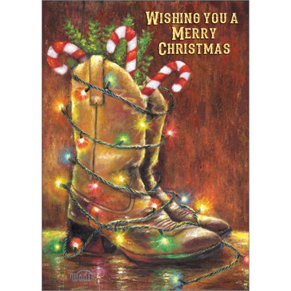 Western Christmas Cards 