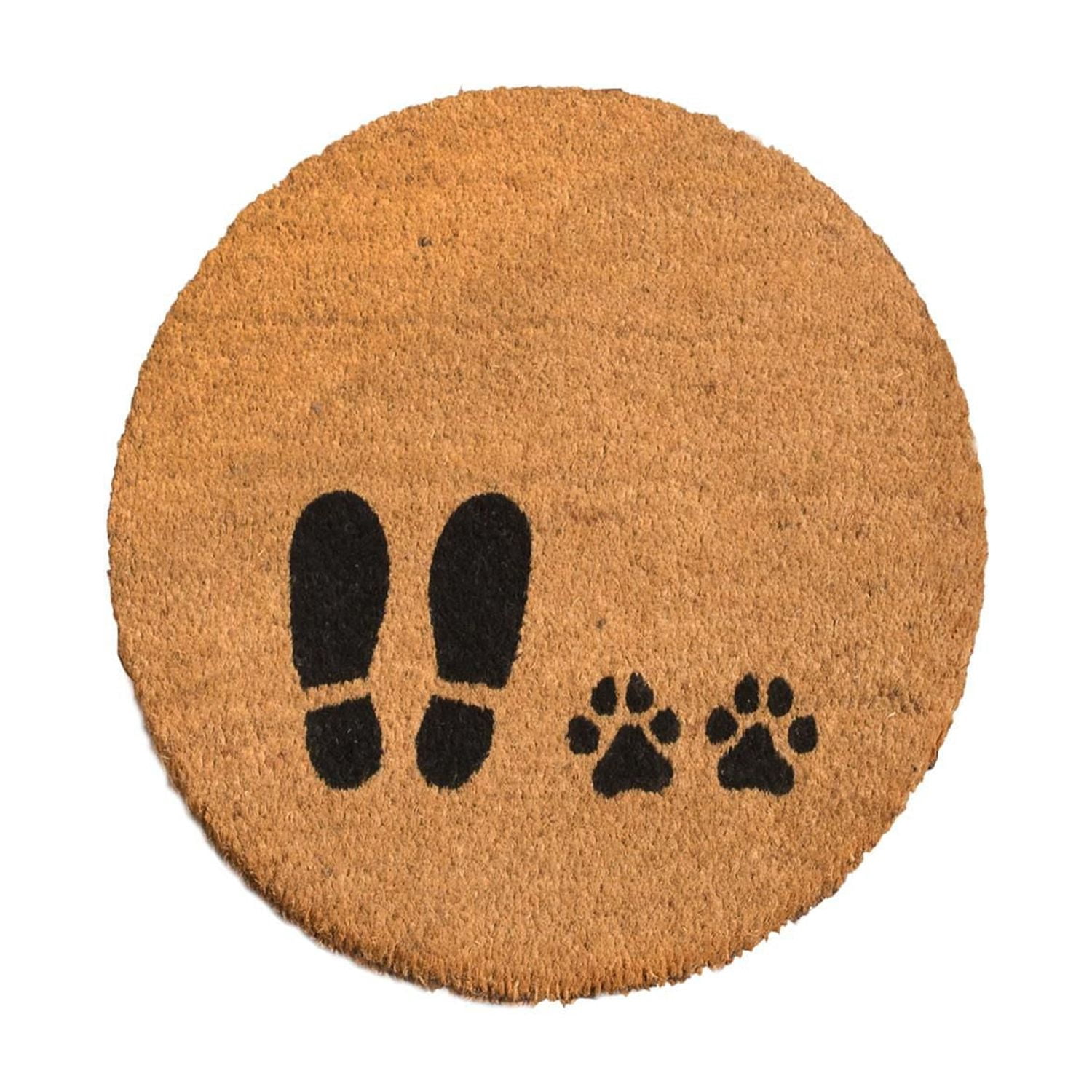 Instachew KIBO Paw Doormat Refill, Round Brown One Size