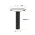 thumbnail image 3 of Uxcell 45x12x55mm Kitchen Sink Hole Cover 304 Stainless Steel for soap dispenser hole Plug, 3 of 5