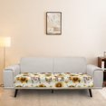 thumbnail image 5 of ZUXONGSY Sunflower Couch Cushion Cover Highland Cow Sofa Cushion Dust Cover Individual Couch Cushion Covers Easy to Install and Clean Sofa Seat Cushion Slipcovers Stylish Decor 2 Seater, 5 of 5