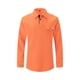 thumbnail image 3 of pstuiky mangas largas para hombre, Camisa deportiva de color liso para hombre con solapa y botones, manga larga, top/camisa con solapa top de hombre l, 3 of 5