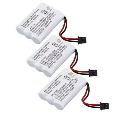Replacement Battery for BT446 Uniden DCT646 / WXI477 / DCX730 Phone Models (3 Pk)