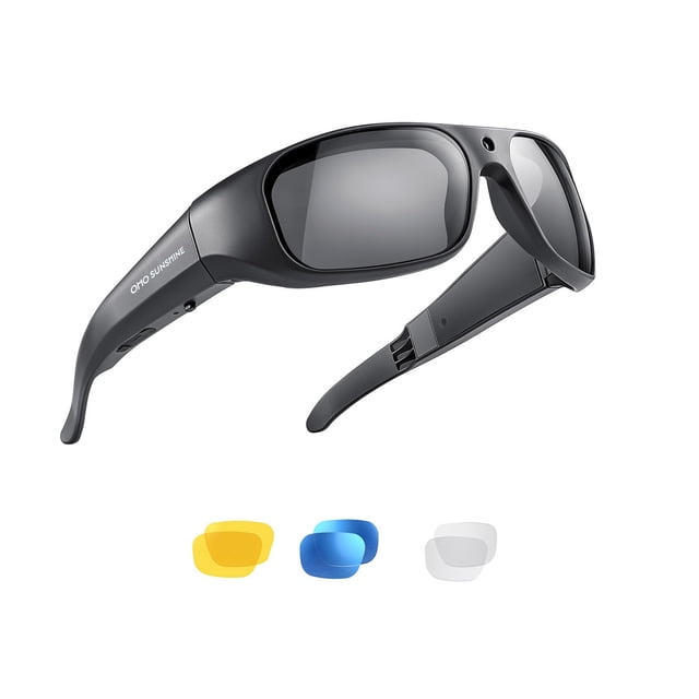 Cámara y gafas OhO 4K Pro, resolución de 24 M, H.265, memoria de 32 GB