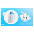 thumbnail image 2 of Kiinde Twist Pouch Direct-Pump Direct-Feed Twist Cap Breast Milk Storage Bags for Pumping, Freezing, Heating and Feeding - 6 Ounce (Pack of 80), 2 of 5