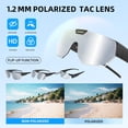 thumbnail image 4 of Gafas de Sol VOZAPOW Polarizadas con Diseño Abatible para Usar Sobre Lentes Correctivas, 4 of 7