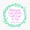 1pcs, variant on Psalm 56:3 Green Pastel Sticker