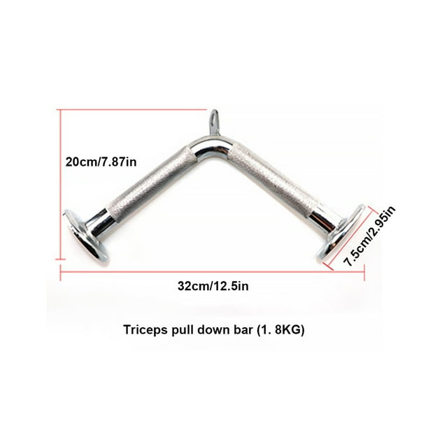relayinert Pull Down Bar Body Muscles Training Portable Rowing Strength  Back Shoulder Arm Fitness Professional Practicing Attachment Type 7 