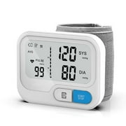 Automatic Digital Blood Pressure Monitor,Wrist Blood Pressure Monitor, Adjustable Blood Pressure Cuff & Carrying Case