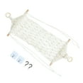 thumbnail image 3 of LABSERRON 1 Set Macrame Fruit Hammock for Kitchen in White Cotton with Handwoven Style, 3 of 8