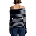 thumbnail image 2 of A.L.C. womens  Evelyn Wool-Blend Top, xs, Blue, 2 of 5