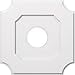 thumbnail image 3 of Ekena Millwork CMP22LE-06000 22 in. OD x 6 in. ID Square Locke Architectural Grade PVC Contemporary Ceiling Medallion, 3 of 4