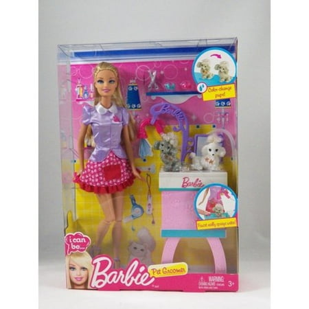 Barbie I Can be Pet Groomer Playset