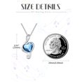 thumbnail image 2 of Urn Necklace for Ashes 925 Sterling Silver Music Note Cremation Jewelry, 2 of 5