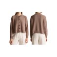 thumbnail image 2 of LMLYSoH Women's Crew Neck Knit Cardigan Basic Long Sleeve Solid Color Button Down Sweater Outwear, 2 of 9