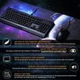 thumbnail image 2 of Large PremiumTextured Gaming Mouse Pad 3mm Thick Extended Mouse Mat with NonSlip Rubber Base, Waterproof Keyboard Pad, Perfect for Esports Pros and Office Use, 2 of 6