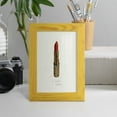thumbnail image 5 of Gilded Toiletries III - Framed Print w/glass - Sunflower Yellow, 5 of 8