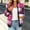 Hot Pink, variant on Lutiedan Plaid Bomber Jacket for Women Zip up Long Sleeve Cropped Jackets Fall Winter Casual Warm Outwear with Pocket S-XXL,Hot Pink