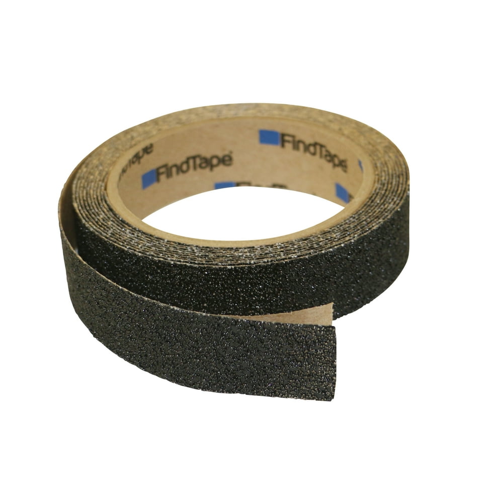 FindTape Marine AntiSlip Tape [Salt Resistant] 1 in. x 10 ft. (Black